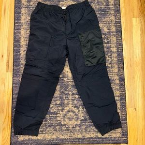 Black track pants
